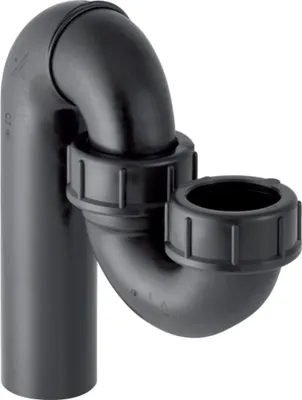 Immagine prodotto di Sifone Geberit per lavello d50/50 mm, ingresso e uscita verticali, 1 pz.
