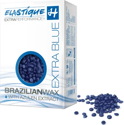 Produktbild von EXTRA BLUE Brazilian Wachs Filmwachs Elastique in Perlen 500 g