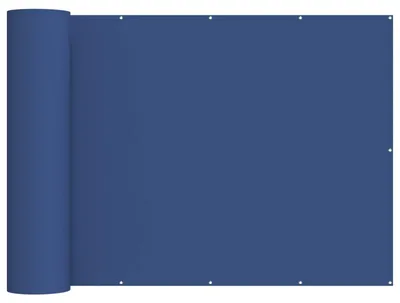 Image de vidaXL Brise-vue pour balcon 150 x 400 cm, tissu enduit de PU, bleu