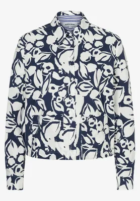 Produktbild von Kurze Baumwoll-Bluse mit Print