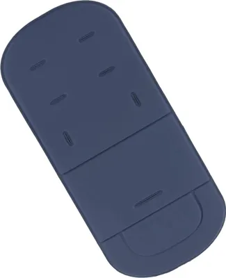 Produktbild von Baby Sitzauflage für Kinderwagen, Sitzeinlage, Buggy, Universal Kinderwagen Sitzauflage, Universell Einlage und Weich, Atmungsaktiv, Leinen-Marineblau
