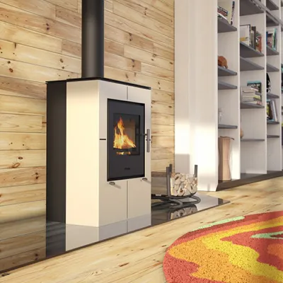 Immagine prodotto di Termocamino HS FLAMINGO EVENES - crema