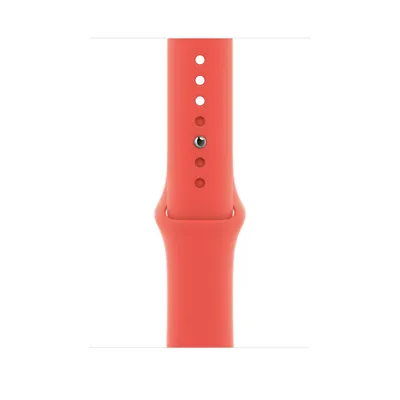 Produktbild von Apple Sport Band Armband Pink Citrus (Rosa Zitrus), 44 mm