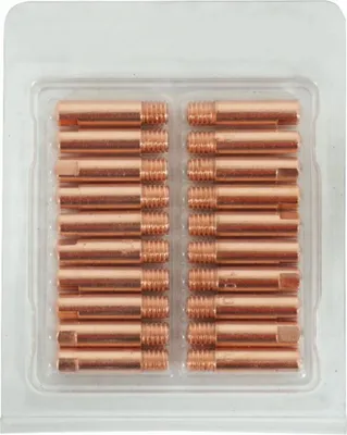 Immagine prodotto di Punta di contatto ugello portacorrente M6 FI 1.2 MB15, ugelli di contatto per saldatura MIG/MAG kit supporto connettore gas