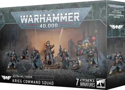 Obrázok produktu pre Warhammer 40,000 Astra Militarum Vojenské veliteľstvo