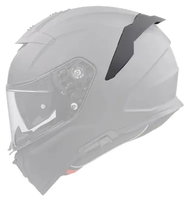 Produktbild von Premier Helmets Devil Helm-heckspoiler Schwarz Schwarz One Size