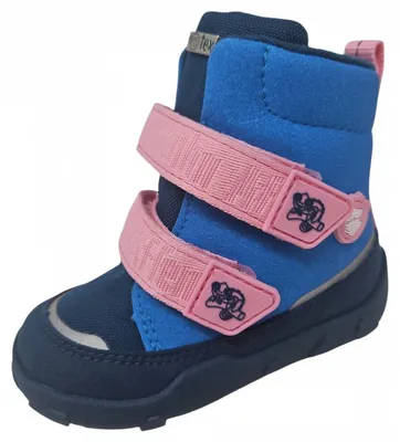 Produktbild von Affenzahn Vegan Comfy Chamäleon Winterstiefel Blau