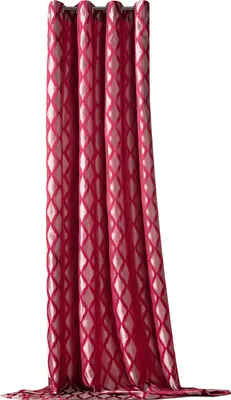 Obrázek produktu pro heimtexland ® Eyelet šátek deco závěs kosočtverec žakár deco šátek závěs VxŠ 245x140 Typ796
