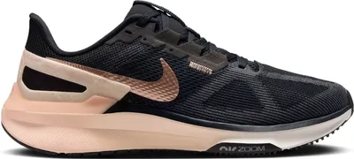 Produktbild von Nike Structure 25 Black Crimson Tint Anthracite Metallic Red Bronze (Women's) - EU 42