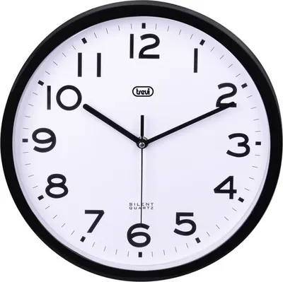 Immagine prodotto di Trevi OM 3302 S Orologio al quarzo rotondo nero, bianco
