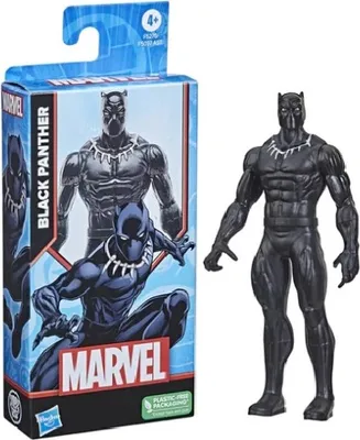 Produktbild von Black Panther - Actionfigur - Marvel - 16 cm Hasbro Spielfiguren Action Spiel