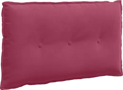 Produktbild von vidaXL Rücken Kissen Weinrot 80 x 50 cm Cordstoff
