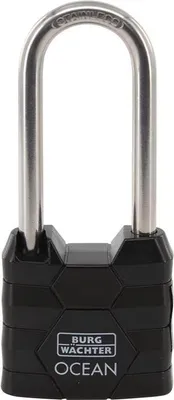 Image de Cadenas à cylindre 490 Ni HB 40 65, corps de serrure de 40 mm, marque BURG-WÄCHTER