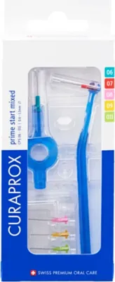 Obrázok produktu pre Curaprox , Modrá, Svetlozelená, Ružová, Žltá, 5 kusov, Blistr