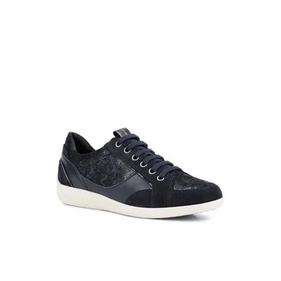 Produktbild von Geox - Damen Sneaker "Myria", Leder FS8182 (41 EU) (Marineblau/Blau)