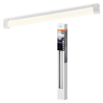 Produktbild von Osram LED Unterbauleuchte Lichtleiste Batten Tube Weiß 60cm 8W G13 900lm tralweiß 4000K Schalter