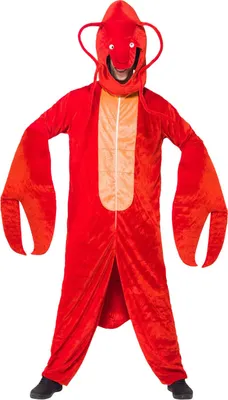 Immagine prodotto di Smiffys - Costume da aragosta SM3435 (Taglia unica) (Rosso)
