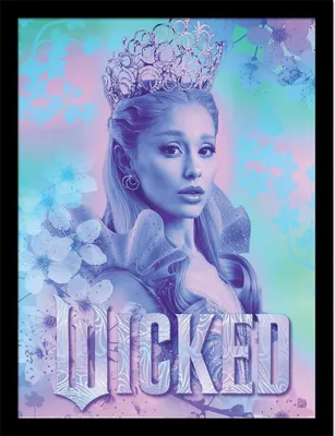 Image de Wicked - Poster encadré, Glinda PM12486 (40 cm x 30 cm) (Coloré)