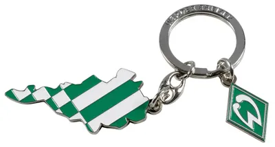 Produktbild von SV Werder Bremen Schlüsselanhänger Stadtumriss