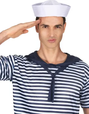 Immagine prodotto di Cappello da marinaio bianco - taglia unica