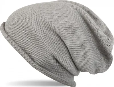 Produktbild von styleBREAKER warme Feinstrick Beanie Mütze in Unifarben, Strickmütze mit Rollrand, Wintermütze, Uni 04024063