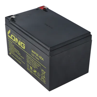 Obrázek produktu pro Kung Long WP12-12A F1 VdS olověná baterie, 12V, 12Ah s 4,8mm Faston připojením