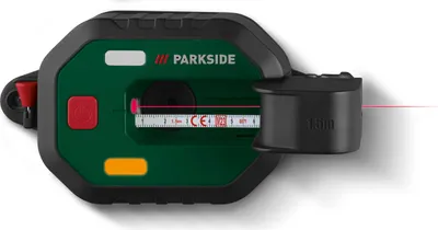 Produktbild von PARKSIDE® Laser-Wasserwaage mit Maßband »PLLM 10 A1«, zur präzisen Ausrichtung