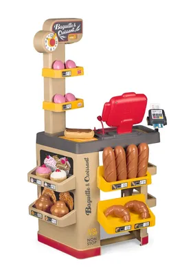 Image de Smoby Grande boulangerie supermarché 26 accessoires