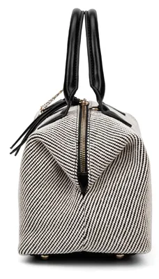 Produktbild von Handtasche aus veganem Leder mit Reißverschluss und abnehmbarer Schulterriem, Marke Diana & Co