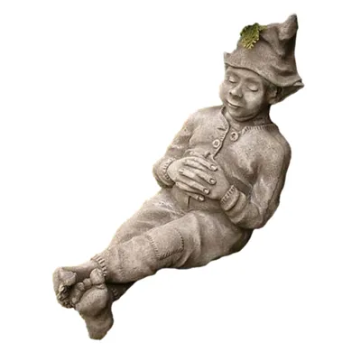 Produktbild von Schöne Figur Done Roaming Gartenfigur aus Steinguss zur Dekoration Frostfest Witterungsbeständig  Neu Steinfigur perfekt für den Garten V-1388
