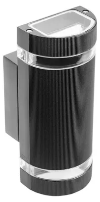Imagen del producto de Aplique de pared exterior SILVA GTV, 2 x 50 W, IP54, – Lámpara para fachadas