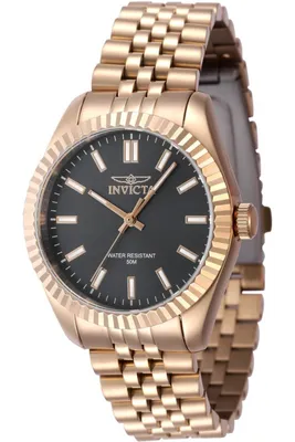 Obrázek produktu pro Invicta Specialty 47508 Dámské Hodinky - Quartz Hnutí - Nerezová Ocel s Černým Ciferníkem - 36 mm