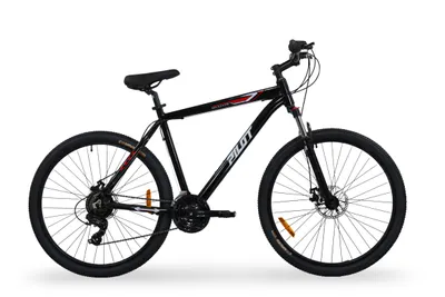 Produktbild von Pilot Bike 27,5 Zoll, Mountainbike MTB Herren Fahrrad Shimano Tourney 21-Gang Federgabel Scheibenbremsen Aluminium Schwarz