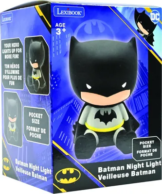 Immagine prodotto di Batman 3D design cambio colore luce notturna tascabile circa 13cm