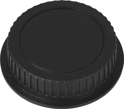 Produktbild von vhbw Objektiv-Rückdeckel kompatibel mit Canon EOS 1100D, 1000D, 5D, 450D, 50D, 1D, 500D, 40D, 20D, 30D, 350D, 400D, 550D Kamera - Kunststoff Schwarz