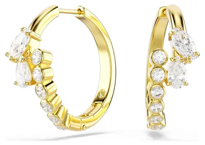 Produktbild von SWAROVSKI Mesmera Creolen 18k gold 5761975