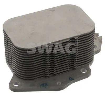 Produktbild von SWAG 64 10 0545 Ölkühler Motoröl für FORD Fiesta Mk6 Schrägheck (JA8, JR8) FOCUS III Turnier Kuga Mk2 (DM2) MONDEO IV Turnier (BA7) für MINI