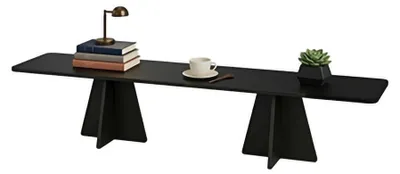 Produktbild von Cairano - TV-Schrank, 180x42x40h cm Schwarz, Belastbar bis 40 kg