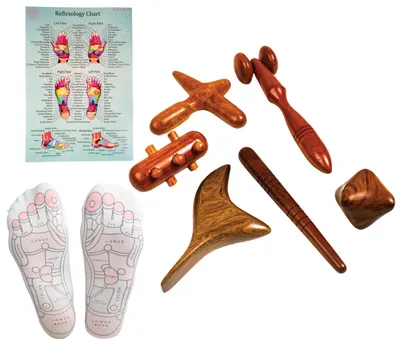 Productafbeelding van 4-weg multitool voor reflexologie en schraapmassagetechnieken