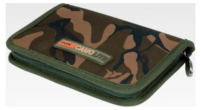 Produktbild von Camolite Lizenzbörse 20x14x3cm - Angeltasche für Angelpapiere und Zubehörtasche für Angellizenzen