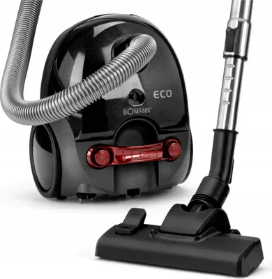 Produktbild von Bomann Bs9019 Staubsauger, 700W, 5-Fach-Filtration, Beutelanzeige, Automatik-Kabel