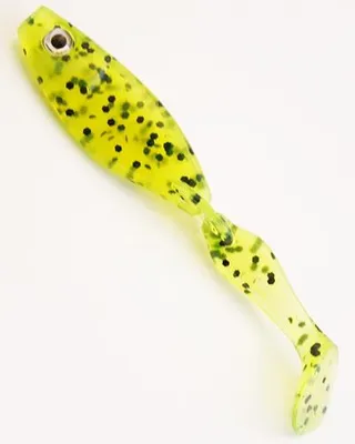 Produktbild von Delalande Skiny Shad 10cm Chartreuse Pepper
