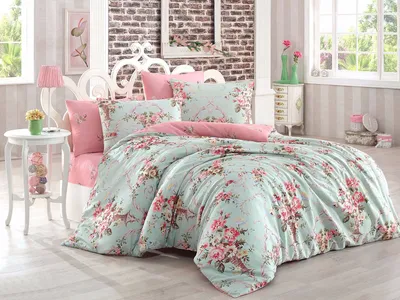 Produktbild von L'Essentiel Linge de Maison, Alanur - Mint, Bettwäschen, Minze, Baumwolle, 200 x 220 cm