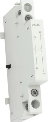 Immagine prodotto di Contatto ausiliario 2x6A 2NO per VSM220 VSM425 ELKO
