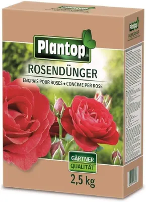 Produktbild von Rosendünger organisch-mineralisch NPK mit Magnesium 2,5 kg für alle Rosenarten