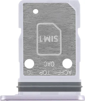 Immagine prodotto di Clappio, doppio vassoio Nano SIM di ricambio per Galaxy A36, Lavanda
