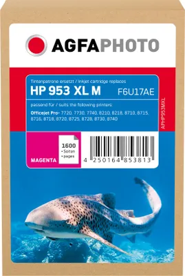 Obrázek produktu pro Inkoustová kazeta AgfaPhoto APHP953MXL jako HP F6U17AE 953XL m