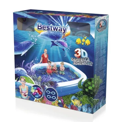 Immagine prodotto di BESTWAY Piscina gonfiabile 262x175x51 3D B54177 26149