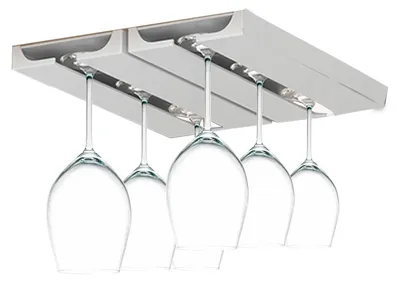 Productafbeelding van Set van 2 Hangende Wijnglashouders voor een Stijlvol Interieur