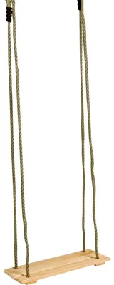 Obrázek produktu pro Houpačka - Dřevěná prkna - Nosnost 100 kg - Do interiéru i exteriéru - 40 x 14 x 110 cm